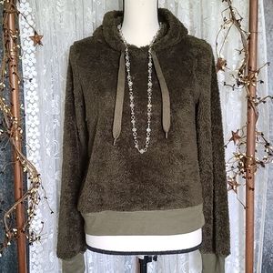 Fifth Sun Plush Hoodie Sz XS